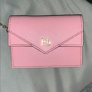 Henri Bendel envelope coin purse and key holder.